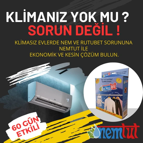 Rutubet Ve Nem Karşı Etkili Koku Küf Ve Korozyon Önleyici 2 Kutu 4 Paket 2 Kg - Resim 3