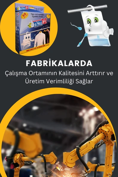 Nem Tutucu Giderici Rutubet Emici Kötü Koku Giderici Küf Ve Korozyon Önleyici 5 Kutu 10 Paket 5 Kg - 4