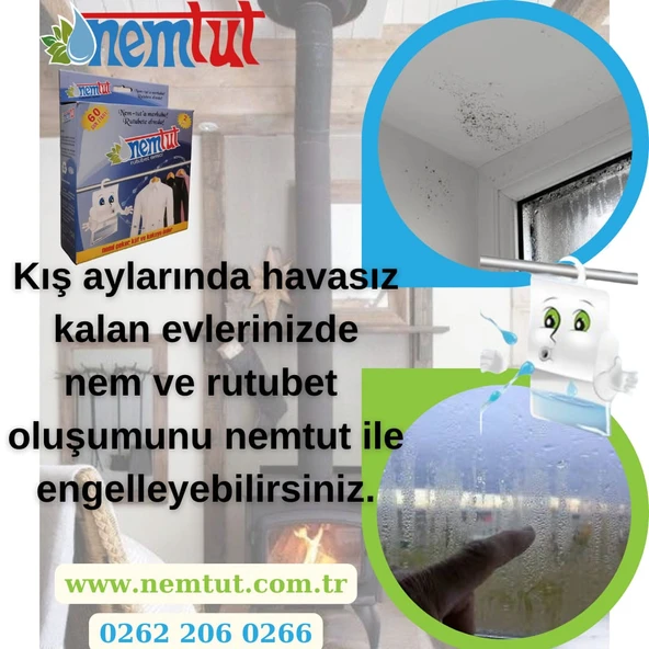 Nem Tutucu Giderici Rutubet Emici Kötü Koku Giderici Küf Ve Korozyon Önleyici 5 Kutu 10 Paket 5 Kg - 5