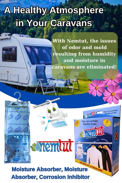 Dehumidifier Moisture Absorber Odor Remover Mold And Corrosion Preventive 10 Box 20 Packages 10 Kg - Resim 3