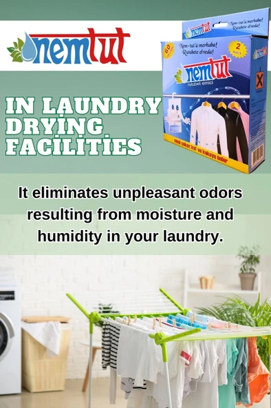 Dehumidifier Moisture Absorber Odor Remover Mold And Corrosion Preventive 2 Kg 2 Box 4 Packages - Resim 3