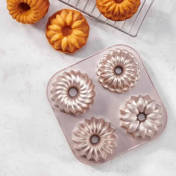 Korkmaz A5617-4 Pasty 4 Lü Muffin Kalıbı - 4