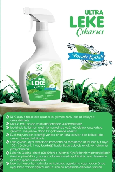 Rs Clean Ultra Bitkisel Leke Çıkarıcı - 750 Ml - 3