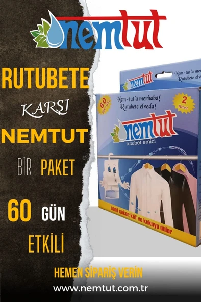 Rutubet Giderici Nem Emici Koku Küf Ve Korozyon Önleyici 1 Kutu 2 Paket 1 Kg - Resim 2