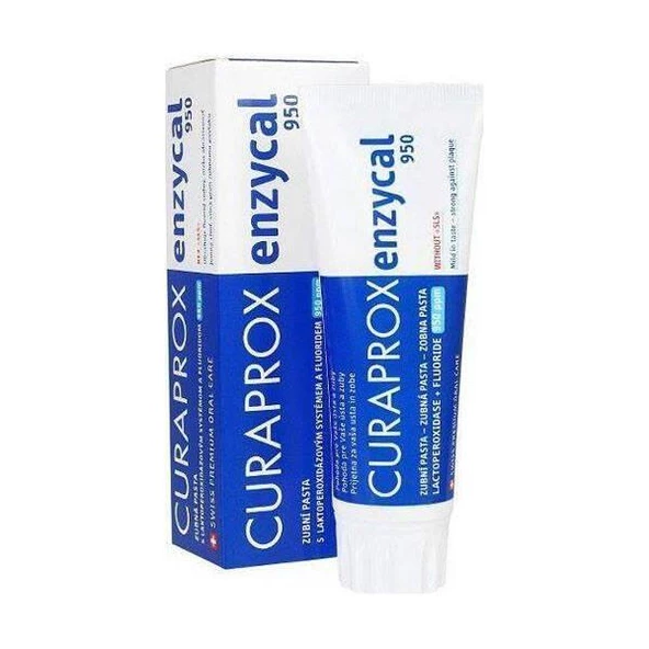 Curaprox Enzycal 950 PPM Diş Macunu 75 ML