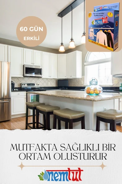 Mutfaklara Özel Gıda Ve Eşyalarınızı Oluşan Nem Rutubet Ve Buharlaşmaya Karşı Koruma Kiti - Resim 4