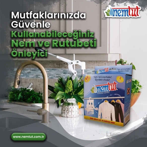 Kötü Koku Nem Rutubet Korozyon Buharlaşma Ev Ve Konut Yerleşimlerine Özel 1 Kutu 1 Kg - Resim 5
