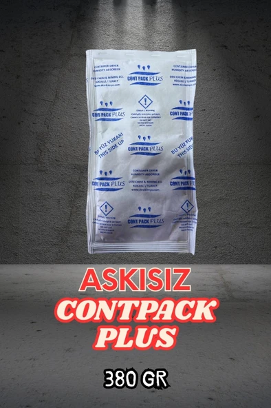 Contpack Plus Askısız Nem Alıcı Rutubet Engelleyici Konteyner Kurutucu 2 Adet 760 GR.