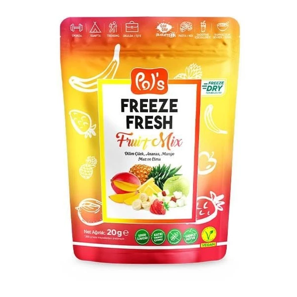 Pol’s Freeze Fresh Fruit Mix 20 g - 3
