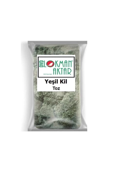 Yeşil Kil Toz 250 Gr, Lokman Aktar