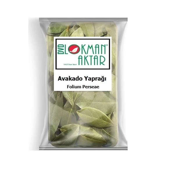 Avakado Yaprağı 1 Kg, Lokman Aktar