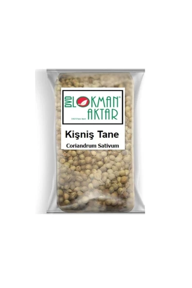 Kişniş Tane Kinzi 50 gr, Lokman Aktar