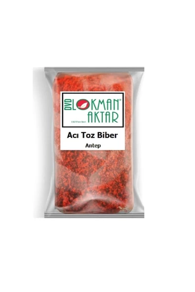 Acı Toz Biber Antep 500 gr, Lokman Aktar