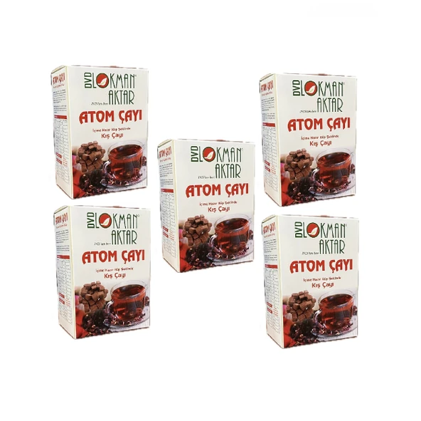 Lokman Aktar Atom Çayı 180gr 5' Li