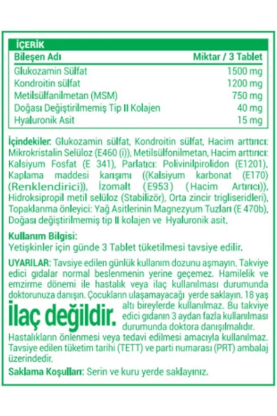 Multımed Glucosamıne Chondroıtın + Msm 90 Kapsul - 2