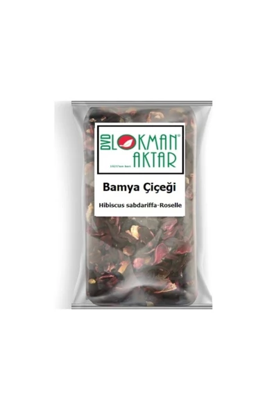 Bamya Çiçeği Hibiscus 1 Kg, Lokman Aktar