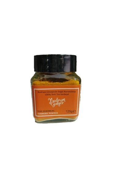 Zerdeçal Toz Öğütülmüş cam kavanoz 125 Gr