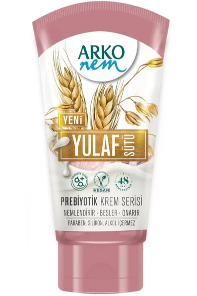 Arko Nem Yulaf Sütü Özlü Prebiyotik Tüp Krem 60 Ml