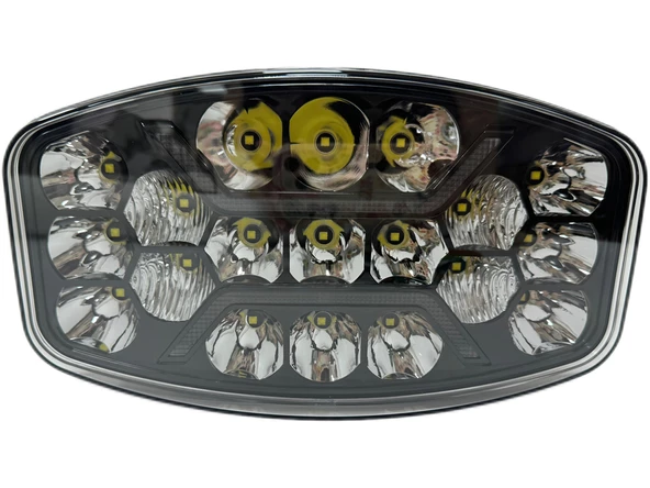 Offroad sis lambası 24.6 x 14 x 8.8cm beyaz-amber gündüz ledli adet  /  LASS375 - 2