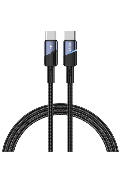 Xiaomi Mi 8 9 9T SE Lite  Şarj Kablosu 1M 65W Type-C to Type-C Hızlı Az-LS42CC
