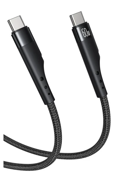 Samsung Galaxy M32 M33 M34 M35 M40 Şarj Kablosu 60W Type-C to Type-C 3 metre Az-Ca116 ürün görseli