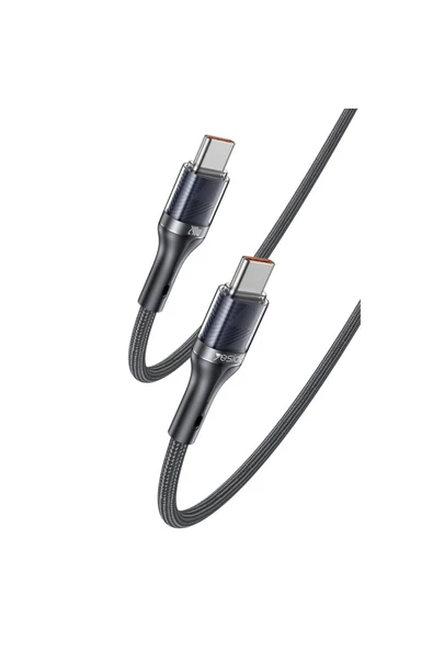 Oppo A91 A92 A93 A94 A95 A96 Şarj Kablosu Type-C 240W 1.2 Metre Hızlı Şarj Azn-Ca166