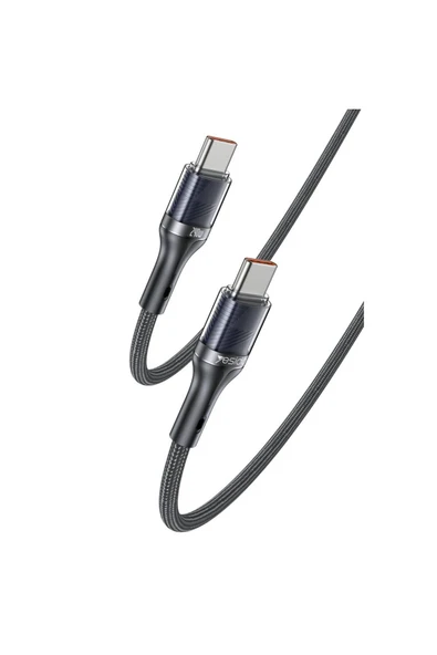 Vivo Y16 Y17s Y21 Y21A Y21s Y22 Y22s Şarj Kablosu Type-C 240W 1.2 Metre Hızlı Şarj Azn-Ca166 ürün görseli 1