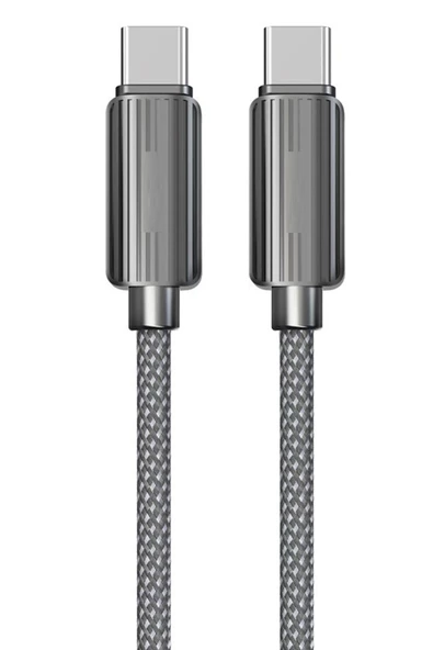 Xiaomi Redmi Note 7 8 8T 9 9s Pro Şarj Kablosu Type-C to Type-C 60W 1M Hızlı Şarj Azn-C188CC