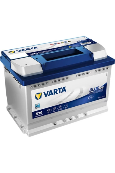 Varta N70 70ah Amper Efb Akü Start Stop 12v 760 Cca En - 2024