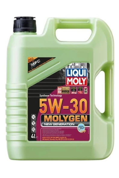 Liqui Moly Molygen New Generation Dpf 5w-30 4 L Motor Yağ – 2023
