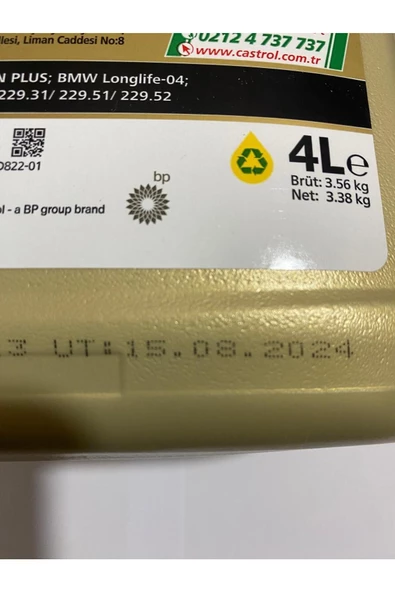 CASTROL Edge 5w30 M 4 Lt Dpf Tam Sentetik Parteküllü – 2024 - 3