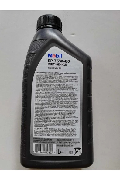 Mobil Ep 75w-80 Multı-vehıcle 1lt – 2021 - 2