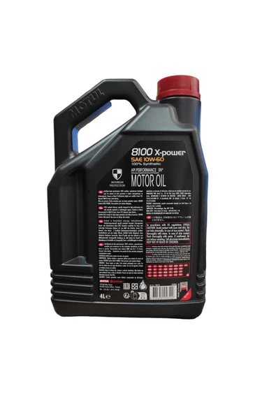 seninoton MOTUL 8100 X-POWER 10W60 MOTOR YAĞI 4 LİTRE – 2023 - Resim 2