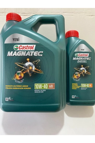 CASTROL Magnatec Diesel 10w-40 B4 (4l+1l) 5 Litre – 2024