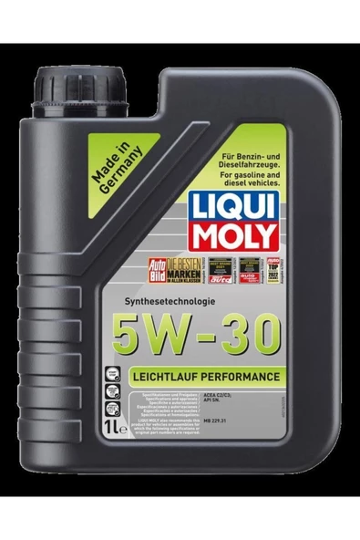 Liqui Moly Leichtlauf Performance 5W-30 5 Litre Motor Yağı – 2023 - 4