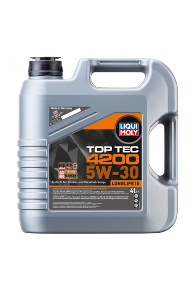 Liqui Moly Top Tec 4200 5W-30 4 lt Motor Yağı - 2024