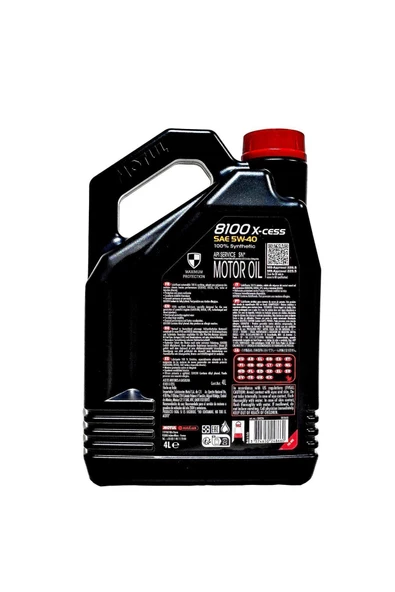 Motul 5w40 8100 X-cess Tam Sentetik 4lt – 2024 - Resim 3