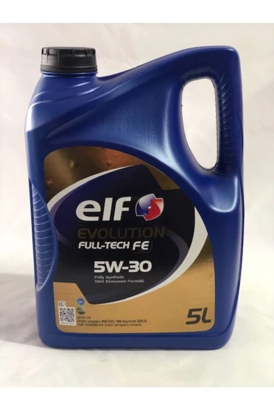 ELF Evolution Full-tech Fe 5w30 5 Lt %100 De%100 Orijinal – 2023