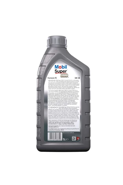 Mobil Super 3000 X1 Formula Fe 5w30 Motor Yağı 1 L – 2023 - Resim 2