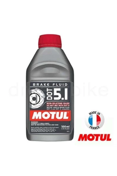 Motul Dot 5.1 %100 Sentetik Fren Hidroliği 500 Ml.- 2023