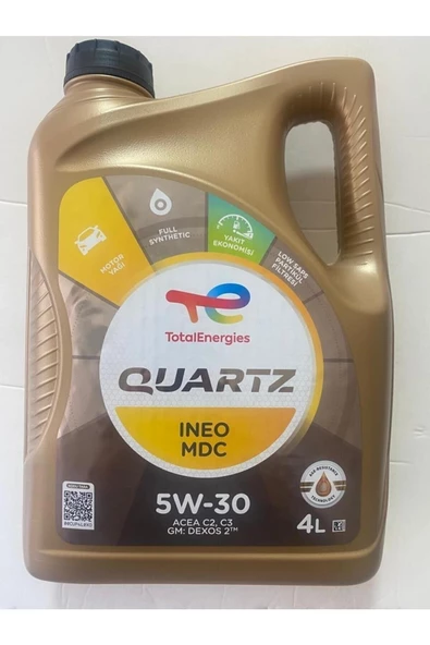 TOTAL Quartz INEO MDC 5W-30 4L DEXOS 2 ACEA C2 C3 DPF ' li – 2023)