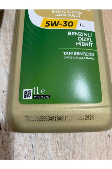 CASTROL Edge 5W-30 LL Tam Sentetik Motor Yağı ( 5L + 1L ) 6L - 2024 ) - Resim 4