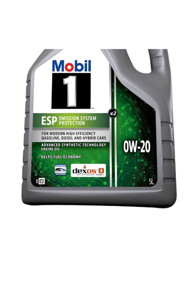 Mobil 1 Esp X2 0w20 Motor Yağı 5 L – 2024 - 2