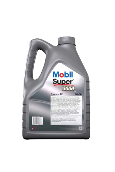 Mobil Super 3000 X1 Formula Fe 5w30 Motor Yağı 4 L – 2023 - Resim 2