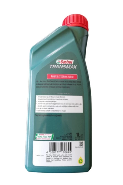 CASTROL Yeni Direksiyon Sıvısı 1l (ATF) – 2024 - 2