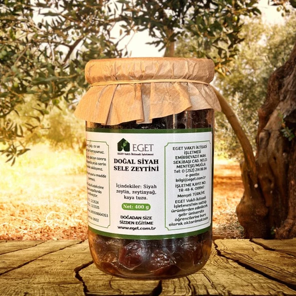 Doğal Siyah Sele Zeytini 400 G - 3