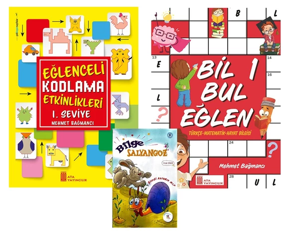 Ata 1.Sınıf Kodlama + Bil Bul Eğlen ürün görseli 1