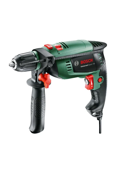 Bosch UniversalImpact 700 Darbeli Matkap + 15 Parça Set