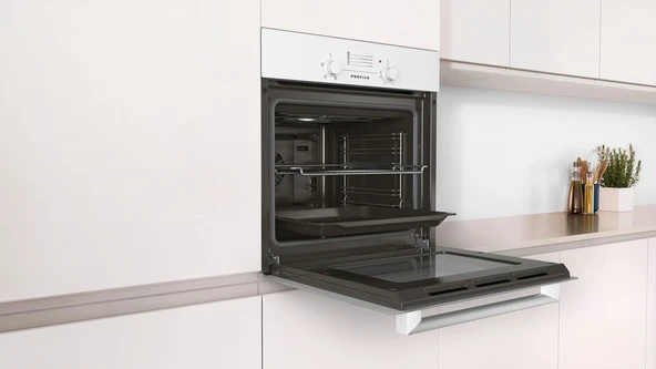 PROFİLO FRGA103B 66 Lt 4 Programlı Beyaz Ankastre Fırın - 2
