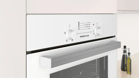 PROFİLO FRGA103B 66 Lt 4 Programlı Beyaz Ankastre Fırın - 3